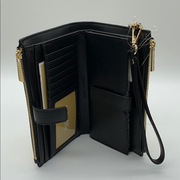 MICHAEL K NEW YORK CITY JST LG DOUBLE ZIP WRISTLET - Picture 6 of 16